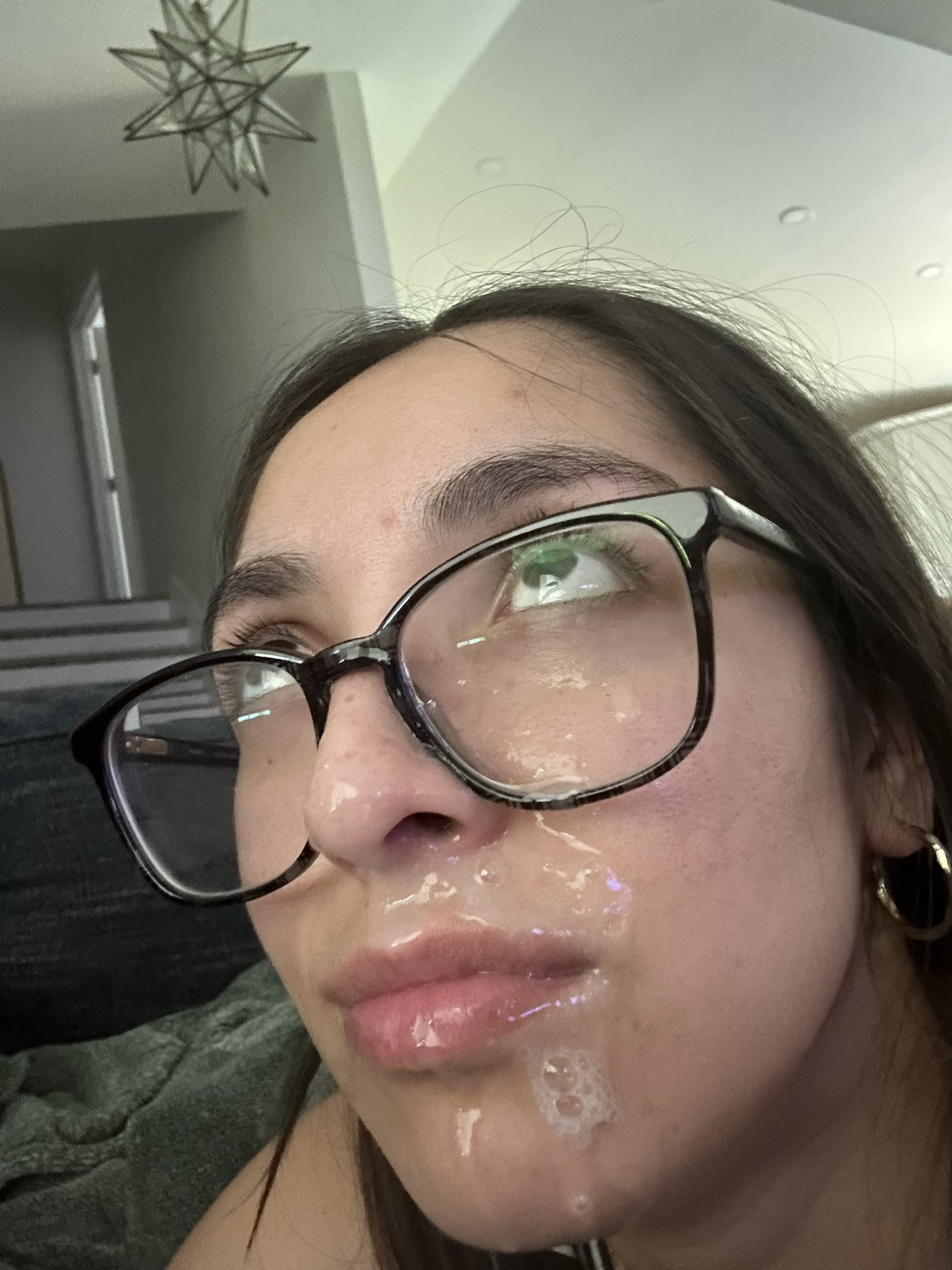 Cum on your face