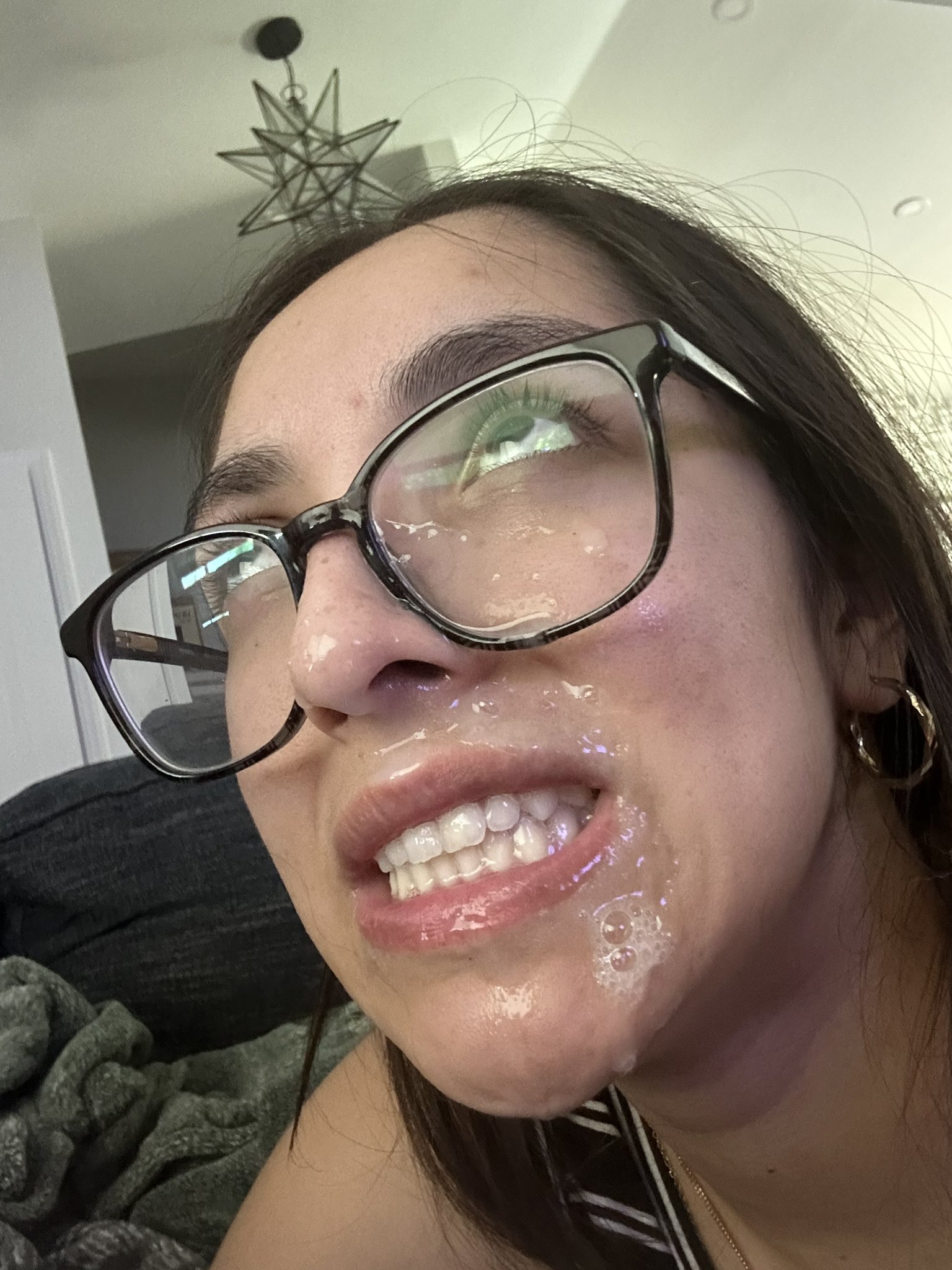 Cum on your face